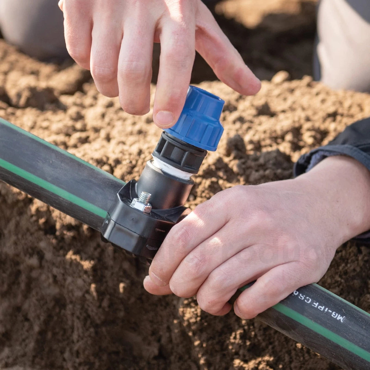 PE 25 mm 90°-Bogen – PN16 – DVGW-zertifiziert – Trinkwasser