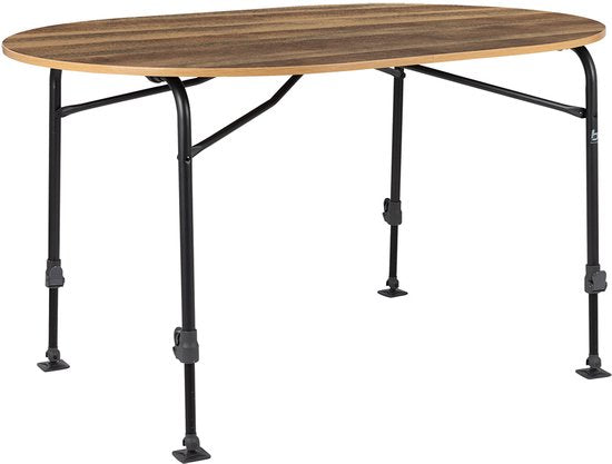 Bo-Camp Tisch - Feder - Oval - 130x90 cm