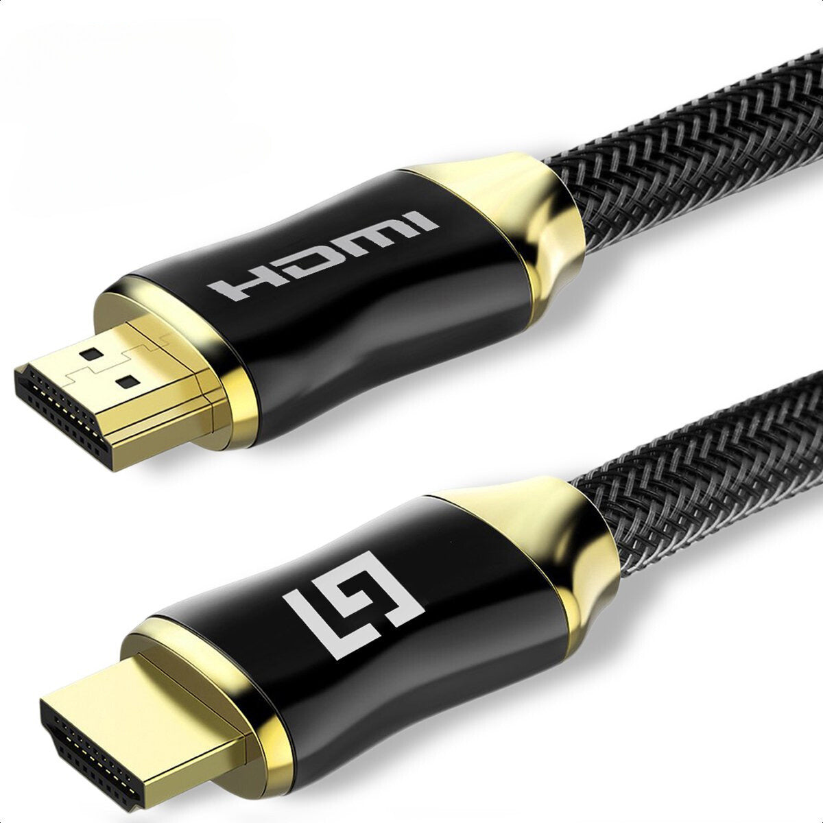 LifeGoods HDMI 2.0 Kabel - 1.5M - 18Gbps - 4K (60Hz) - Schwarz
