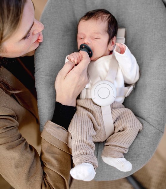 Stokke® Nomi® Neugeborenen-Set – Schwarz/Grau-Blau