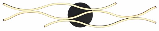 Globo Deckenleuchte Geronimo - schwarz - Metall - 67206DW