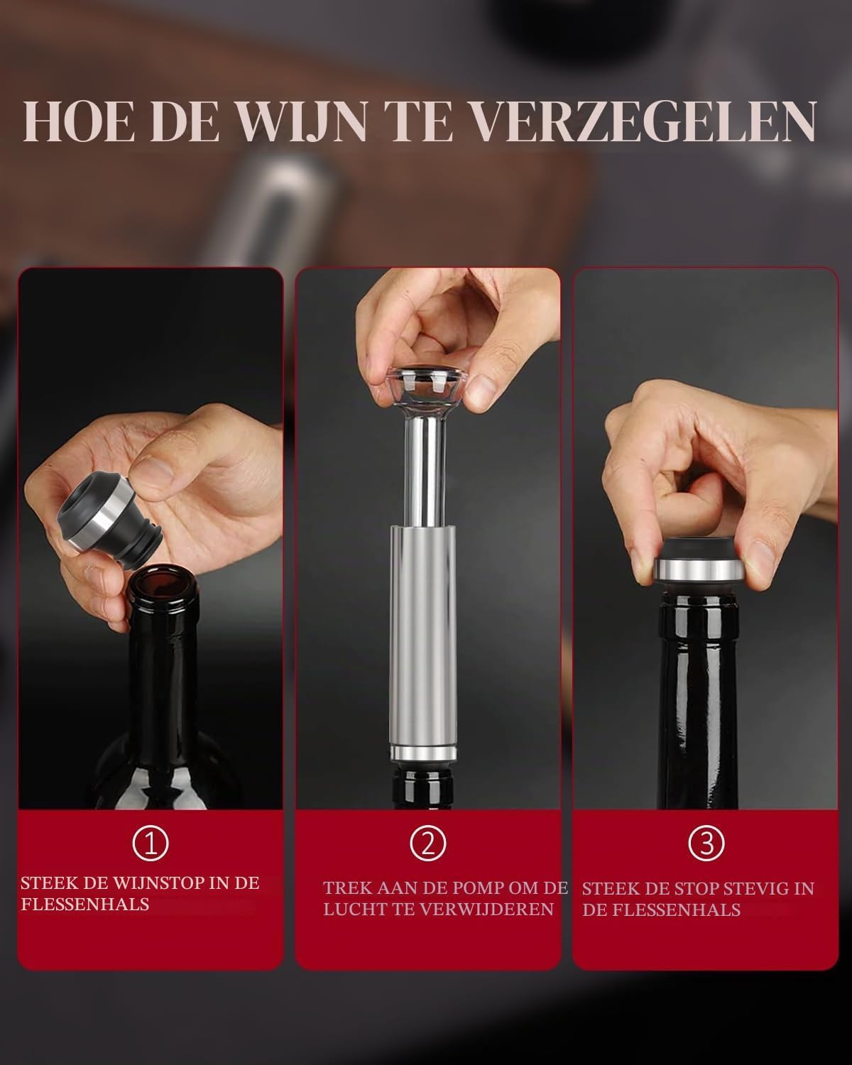 Circle Joy Elektrisches Weinöffner-Set – Wiederaufladbar mit Ladestation – Silber
