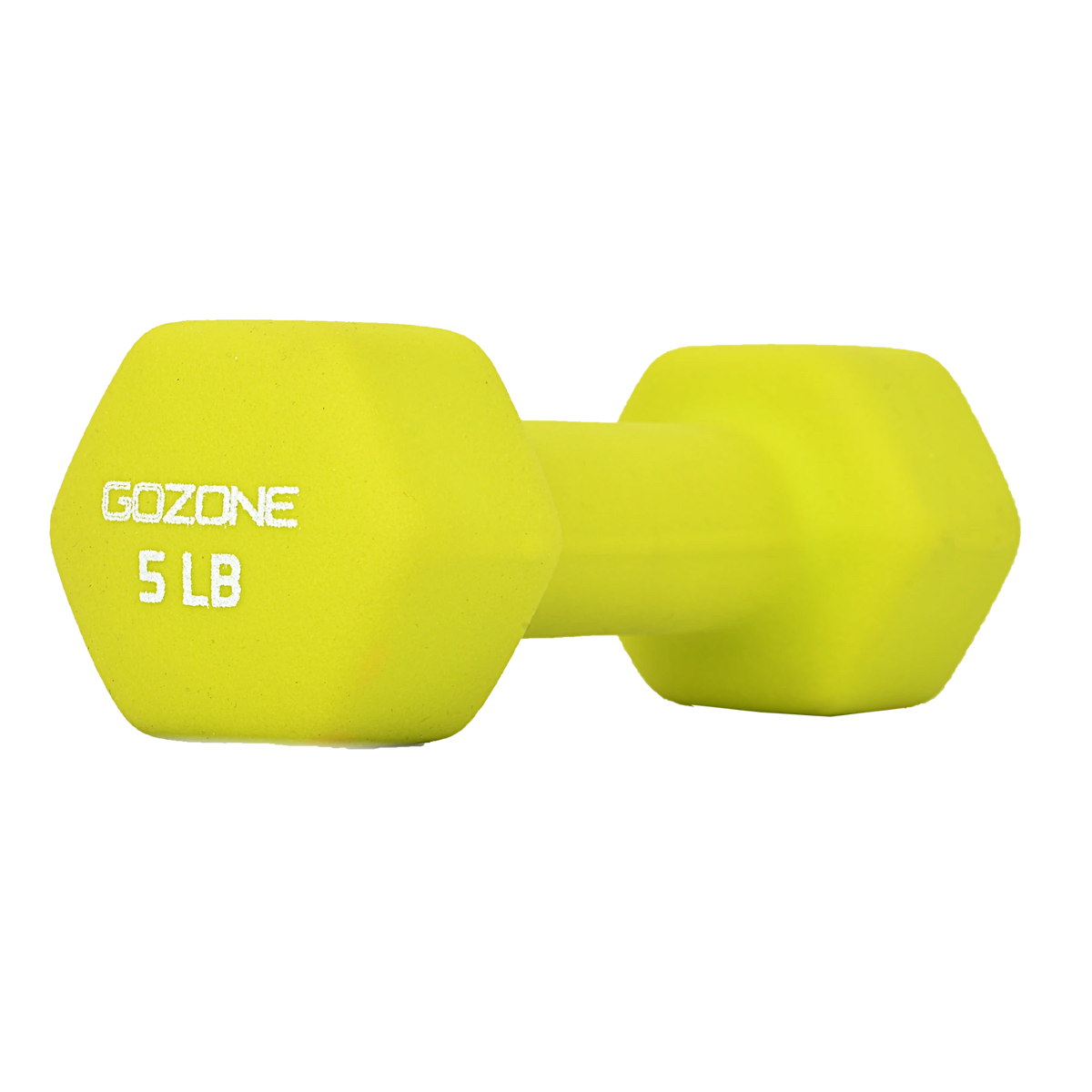 5 lb Neopren-Hanteln mit sechseckigem Querschnitt – „Basics“-Neopren-Hanteln für Training und Muskelaufbau, mit komfortablem Griff