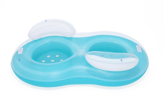 Bestway Cool Comfort Schwimmring für 2 Personen – mit Rückenlehne – 171 x 104 x 47 cm