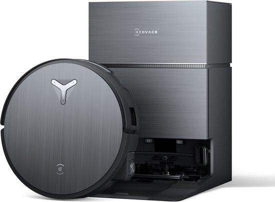 ECOVACS DEEBOT X11 PRO OMNI Roboterstaubsauger – 19.500 Pa – PowerBoost-Schnellladung – OZMO-Wischwalze – ZeroTangle 3.0 Anti-Haarverwicklungssystem – KI-Fleckenerkennung 2.0 – OMNI 2.0-Ladestation mit Selbstreinigungsfunktion – TruePass 4WD-Kletterfunkti