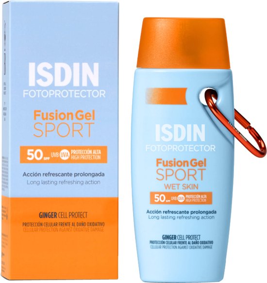 ISDIN - Photoprotector Fusion Gel Sport Wet Skin - SPF50+ - 100ml