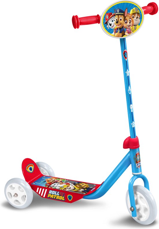 Nickelodeon Paw Patrol 3-Rad-Kinderroller Junior Blau/Rot