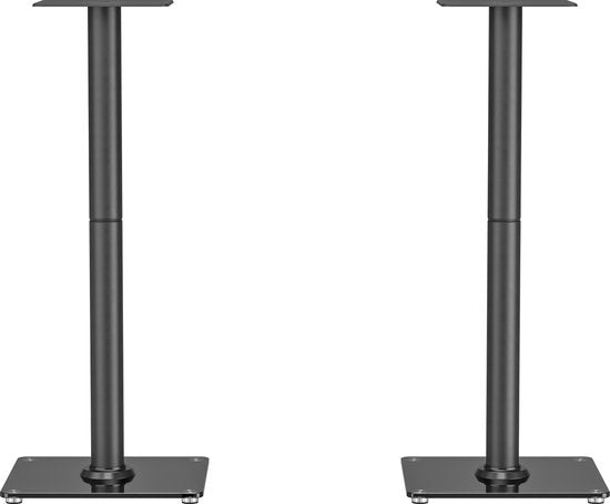 VDD Gaming Speaker Stand - Universal Speaker Stand - Bodenständer - Lautsprecherständer - 2er-Set - 76,5 cm hoch - 25 kg belastbar