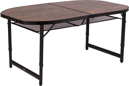 Bo-Camp – Industrial – Tisch – Woodbine – Oval – Kofferausführung – 150 x 80 cm