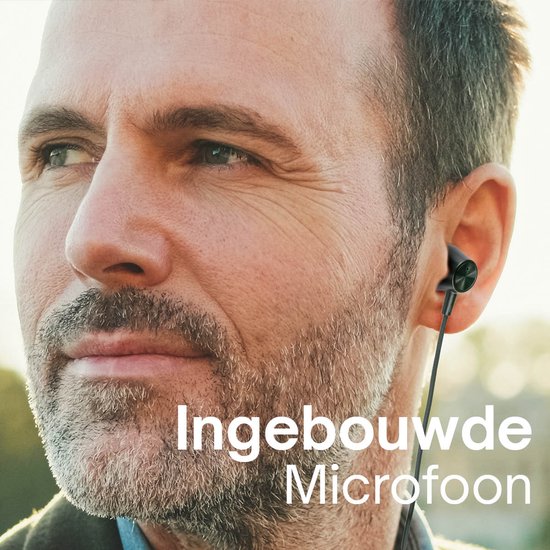 Grundig Earbuds mit Kabel USB C - In-Ear Earbuds mit Kabel 120cm - Ohrhörer mit Mikrofon - Geeignet für iPhone, Samsung und Tablet - Aktive Geräuschunterdrückung - Schwarz