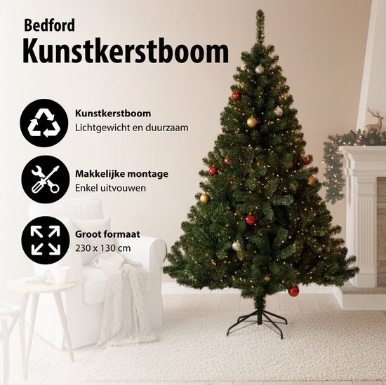 Black Box Trees Bedford Kunstweihnachtsbaum – Kunstweihnachtsbaum H 230 x Ø 130 cm – Grün