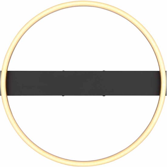 Globo - Deckenleuchte - Gunther - schwarz - Metall - LED - 48461-20R