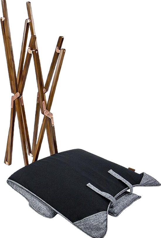 Bo-Camp – Urban Outdoor – Liegestuhl – Bloomsbury – M – Oxford-Polyester – Grau