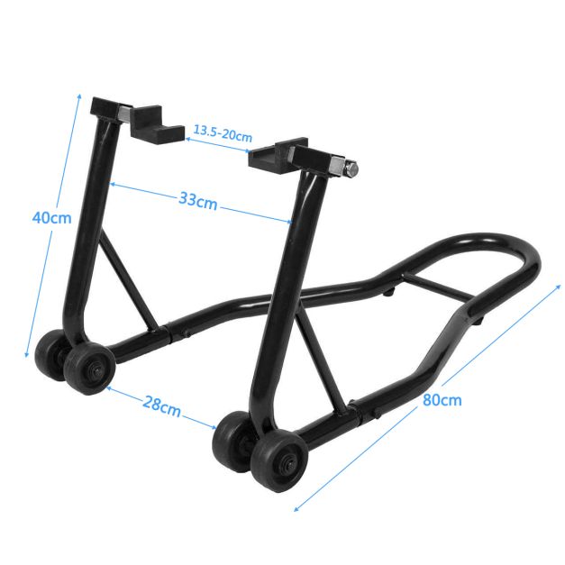 Coast Motorradständer - Max. 400 kg - Motorradlift - Schwarz