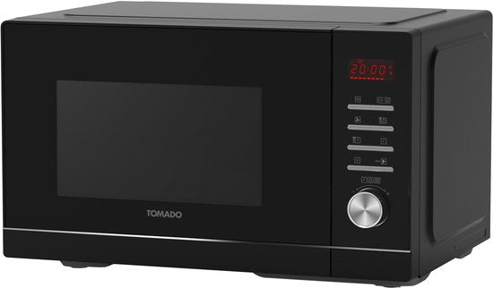Tomado TMC2302B - Kombi-Mikrowelle - Freistehend - 23 Liter - Heißluft - 5 Mikrowellen-Modi - Digitalanzeige