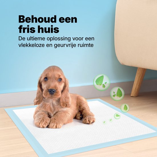 Jake and Jacky 180 Stück Puppy Training Pads mit Klebestreifen - Toilettentraining Hund - Pinkelpads Hund - Hundetoilette 60 x 60 cm