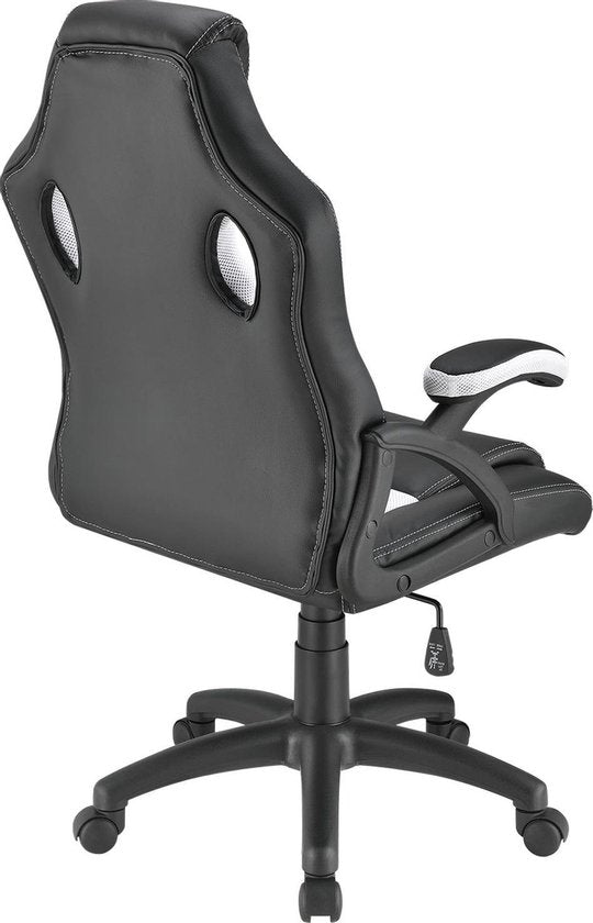 Racing Schreibtischstuhl/Spielesessel Montreal - Weiß