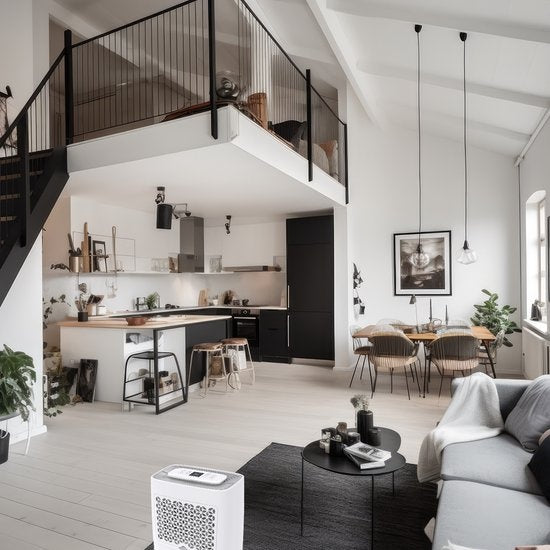 Auronic - Luftentfeuchter - 20L - Schlafzimmer, Badezimmer, Wohnzimmer und Büro - Weiß