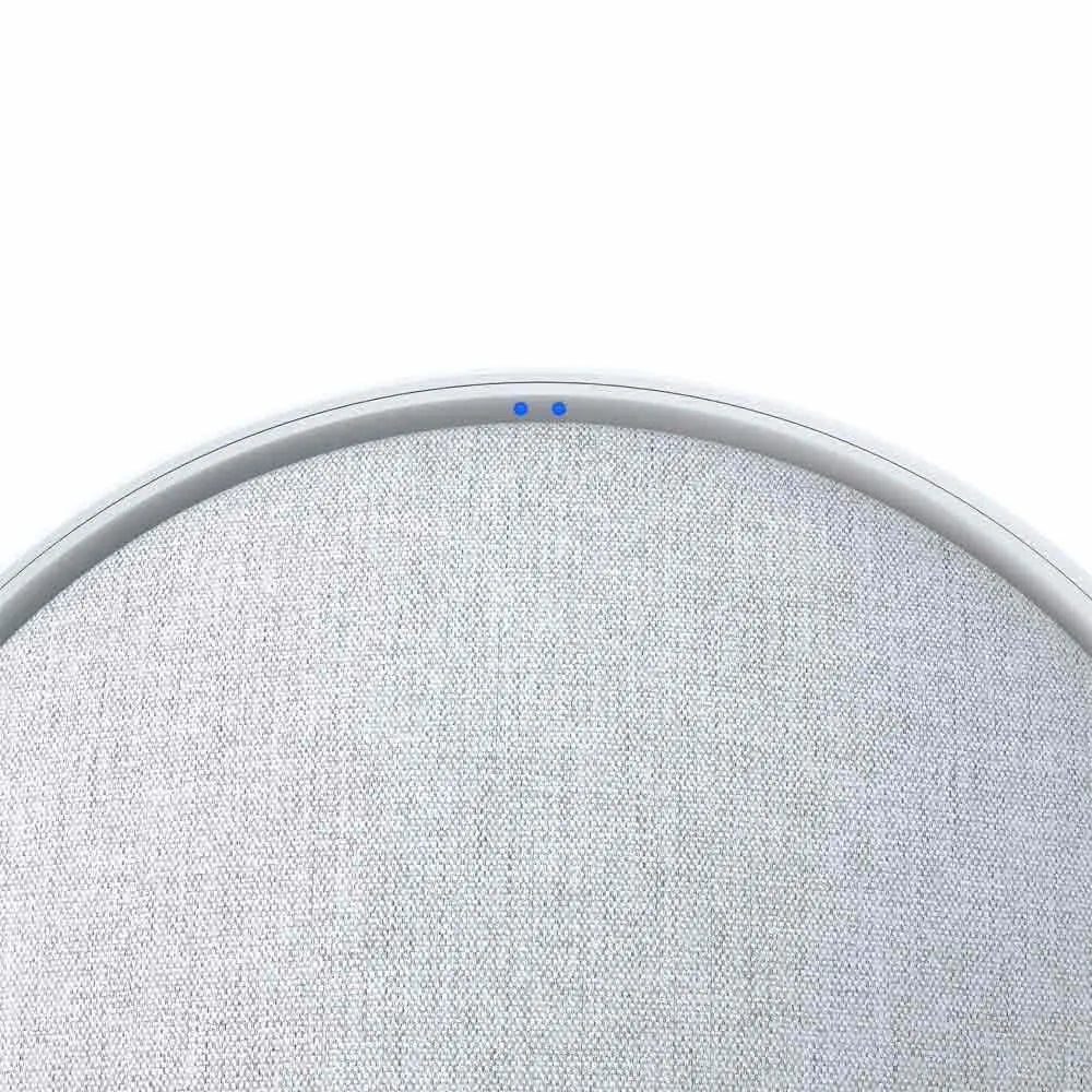 Defunc Wi-Fi & Bluetooth Lautsprecher 300x300x150 mm Weiß - Multiroom Design Lautsprecher mit kraftvollem 100W Sound