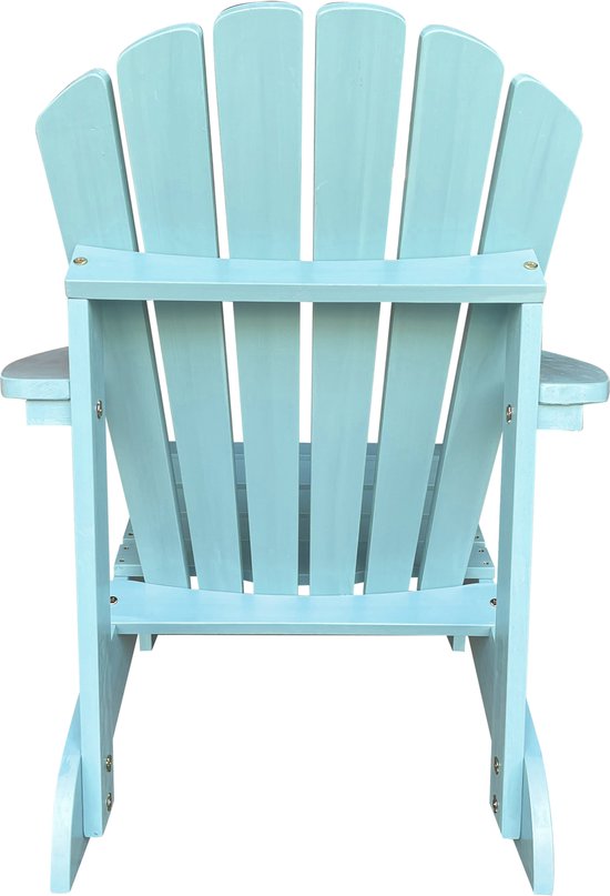 AXI Carmen Adirondack-Stuhl – Loungesessel aus Holz mit Armlehnen – Hohe Rückenlehne – 90,5 x 78,4 x 93 cm