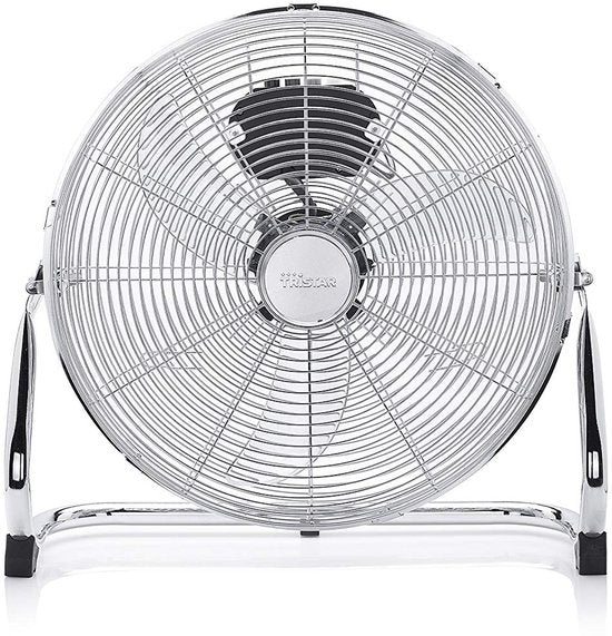 Metall-Bodenventilator 45 cm - 3 Stufen - 130° einstellbar - starker Luftstrom - Tristar VE-5935