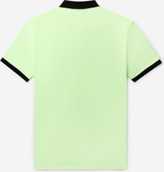 AB Lifestyle - Regular Polo | Pastellgrün/Schwarz - Herren - Größe: XS