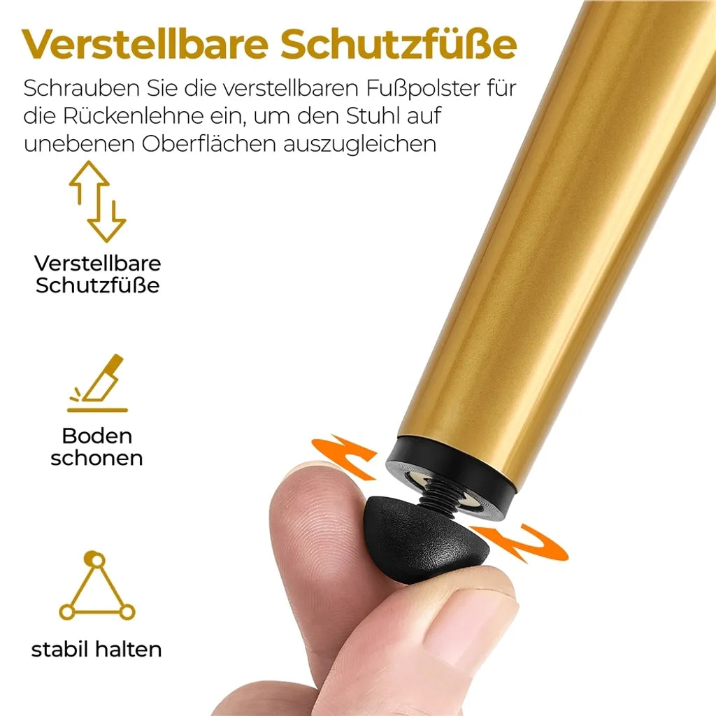 Yaheetech Ohrensessel mit Fußhocker, Bouclé, Weiß/Creme