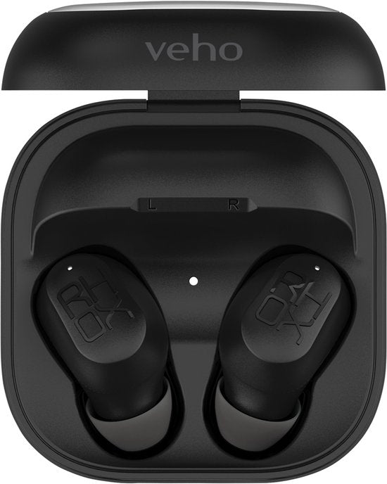 Veho VEP-410-LITE-B Kopfhörer/Headset Kopfhörer Kabellos In-Ear Business/Alltag Schwarz