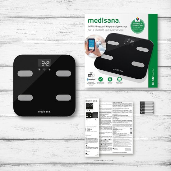 medisana BS 602 – Connect Körperanalysewaage (WLAN)