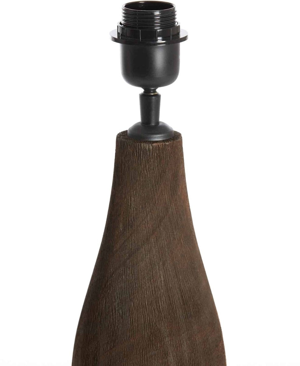 Light & Living Tischleuchte Trapino Ø13x32 cm - Braun - Modernes und atmosphärisches Design