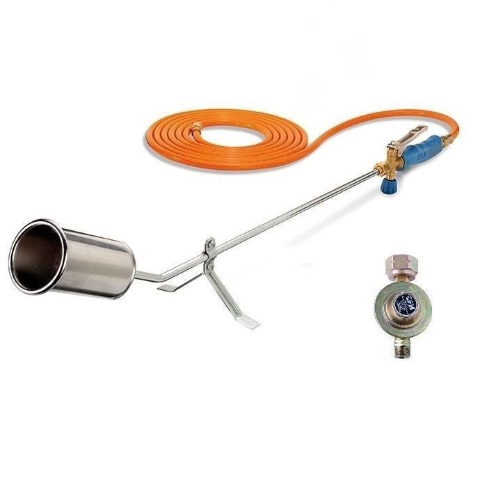 CFH GV900 Unkrautbrenner – Inkl. Druckregler & 5 m Gasschlauch