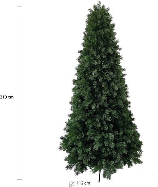 Wintervalley Trees - Künstlicher Weihnachtsbaum Joren - 210x112cm - Grün