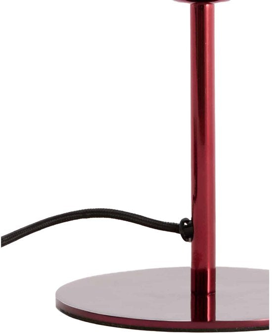 Light & Living Tischlampe Cedillo – Rot – 18 x 28 cm