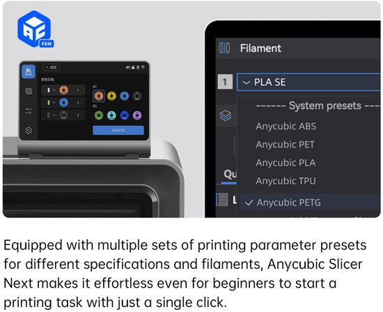 Anycubic Kobra S1 Combo 3D-Drucker – CoreXY-System – Automatische Bettnivellierung – Druckgeschwindigkeit 600 mm/s – Mehrfarben-Filamentsystem – Flexibles PEI-Druckbett – WLAN- und App-Steuerung – Sofort druckbereit