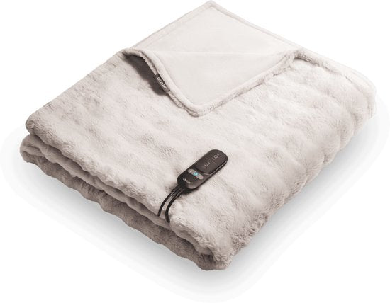 Duux Yentl Bubble Elektrische Wärmedecke 200x200 cm - 9 Einstellungen - Grau