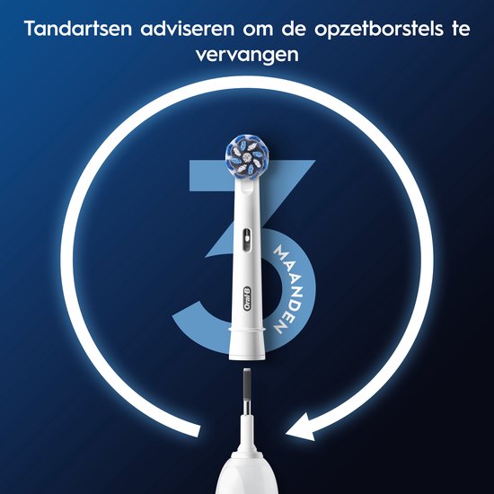 Oral-B Sensitive Clean Pro Aufsteckbürsten – 10 Stück – Briefkastenverpackung