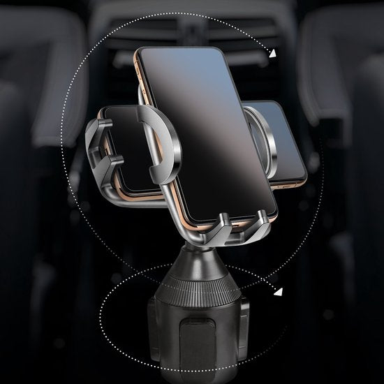 Bintoi® T300 - Telefonhalter Autozubehör innen - Universal Telefonhalter GSM Halter Auto - Becherhalter Auto - Telefon Handyhalter Auto- Geschenk
