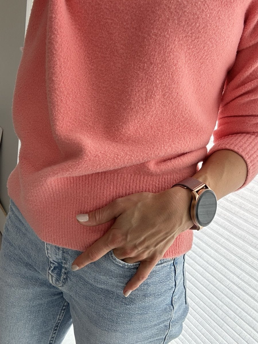 FITAGE Sportuhr - Smartwatch - Schrittzähler - Pink