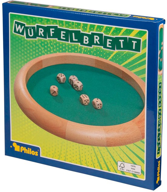 Großer Würfelbehälter