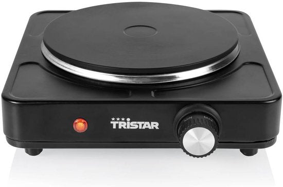 Tristar Elektrokochfeld 1500 W – KP-6151 – 1 Kochzone – Freistehend – Schwarz