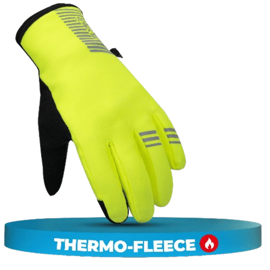 Mivelo Winterhandschuhe - Gelb - Größe XL - mit 3M™ Thinsulate™ & Thermo-Fleece