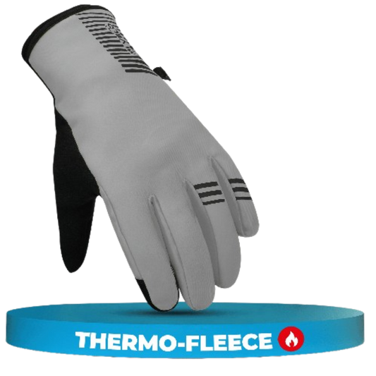 Mivelo Winterhandschuhe - vollständig reflektierend - Größe L - mit 3M™ Thinsulate™ & Thermo-Fleece