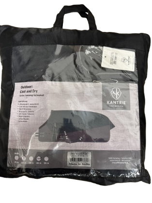 Kantrie Trip-X Outdoor-Teppich für Pferde - Tannengrün/Grau