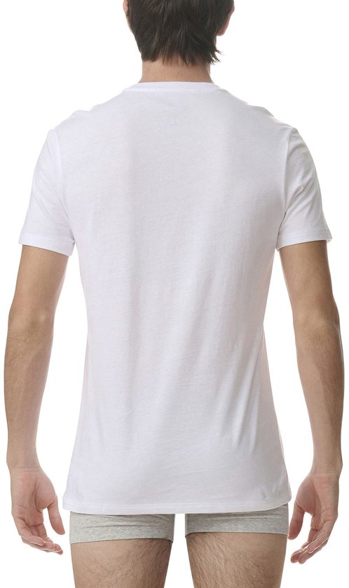 Adidas Sportswear – Active Core Cotton – Rundhals-Shirts – Herren-Unterhemd – Weiß – Größe M