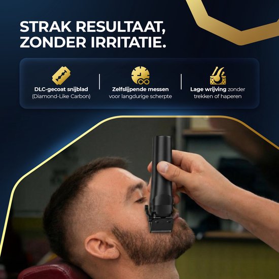 Professionelle kabellose Haarschneidemaschine - Beeperfect® - Haarschneider Herrenkopfhaar - Haartrimmer - Friseur Haar Maschine - Haarschneider - Trimmer Bart - Trimmgerät - Barbier Haarschneider - Barbier Trimmer - 0.5-19MM