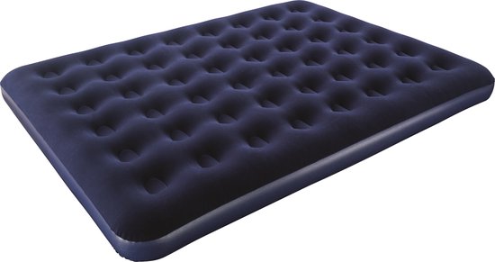 Bestway Pavillo Luftmatratze mit beflockter Oberfläche – Queen-Size – 203 x 152 x 22 cm – 67003 – Blau