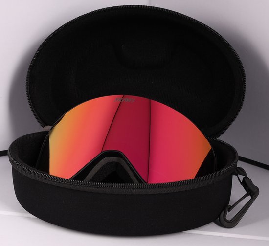 Skiwi Flashback Skibrille - Skibrille Herren/Damen - Antibeschlag - 2 magnetische Gläser - Kratzfest