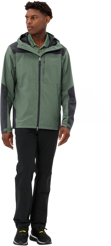 VAUDE Elope Jacket II, Hardshell Jacke, Herren Outdoor Sportjacken, wasserdicht, winddicht, Hardshell, Kapuze, normale Passform