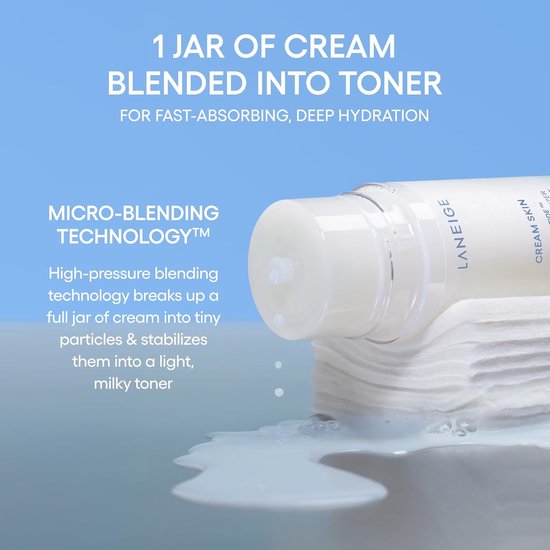 Laneige – Cream Skin – Refiner – Cerapeptide Toner – Feuchtigkeitscreme – 170 ml
