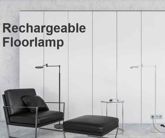 Steinhauer Stehleuchte Soleil - Stahl - Aluminium - 3515ST